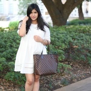 SOLD- Louis Vuitton Neverfull MM Damier Ebene